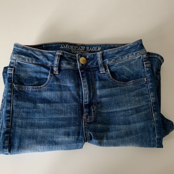 American Eagle High Rise Jeans/Jeggings - Picture 4 of 4